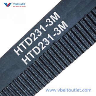 HTD 231-3M Timing Belt Replacement 77 Teeth