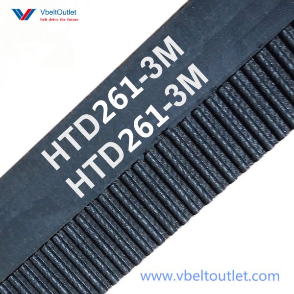 HTD 261-3M Timing Belt Replacement 87 Teeth