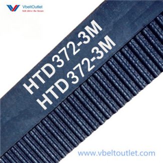 HTD 372-3M Timing Belt Replacement 124 Teeth 372 Length