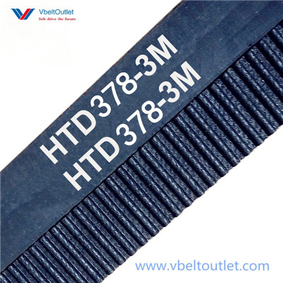 HTD 378-3M Timing Belt Replacement 126 Teeth 378 Length