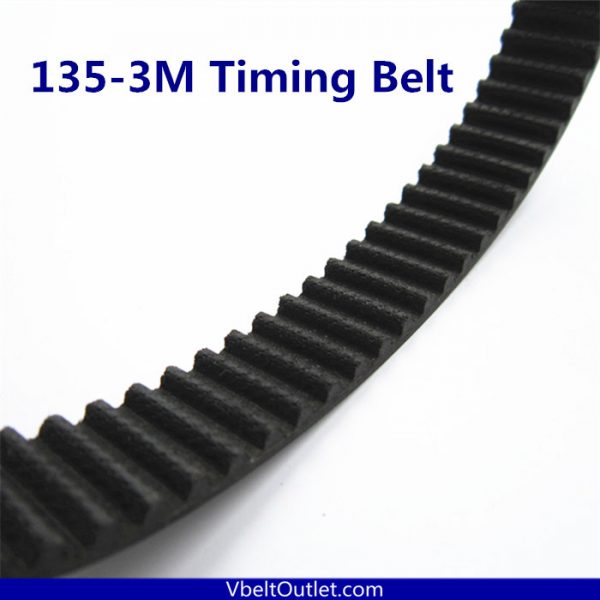 HTD 135-3M Timing Belt Replacement 45 Teeth