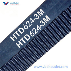 HTD 624-3M Timing Belt Replacement 208 Teeth