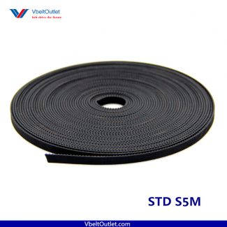 STD S5M Open Timing Belt For Engraving Machine