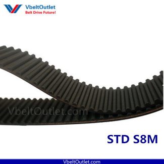 STD S8M-408 51 Teeth Timing Belt