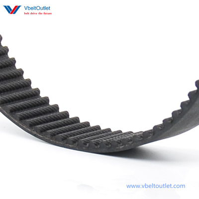 HTD330-5M 5mm Pitch 66-Tooth Single Side Groove Rubber Cogged Timing Belt 330mm 