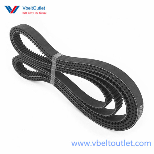 HTD 5M1050 Rubber Timing Belt Timing Belt Synchronized Timing Belt 15 mm Wide Pulley Tools