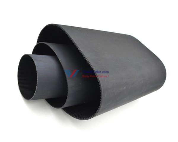 1 stuk S5M-525 (105 tanden) tandriem van rubber, breedte 15 1 stuk S5M-525 (105 tanden) tandriem van rubber, breedte 15