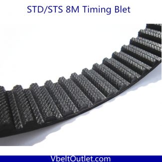 STD S8M-1208 151 Teeth Timing Belt  Replacement