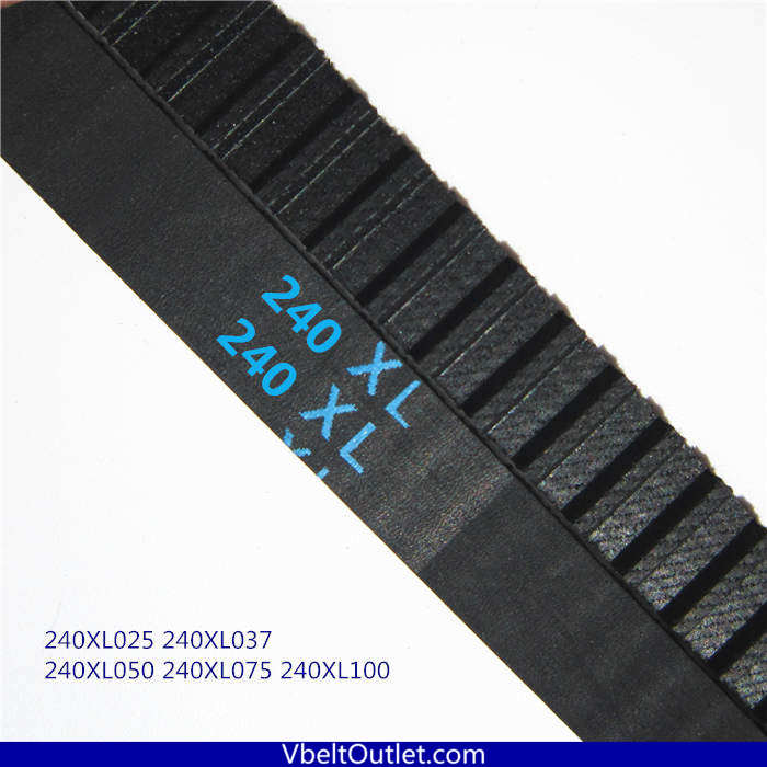IIVVERR 240XL 24 Girth Rubber Industrial Cogged Timing Belt Black 240XL 24 Girth Rubber Industrial Cogged Timing Belt Black 