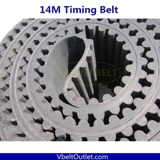 HTD 1596-14M Timing Belt 114 Teeth