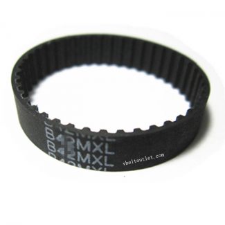 B76MXL Black Rubber Timing Belt 10mm Width 76 Teeth 2.032mm Pitch 61MXL 