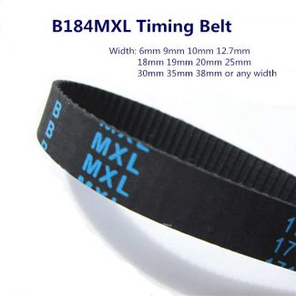B184MXL Timing Belt Replacement 184 teeth
